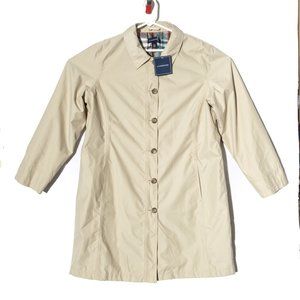 NWT Land's End Women's Sunshower Coat in Desert Khaki Size XL